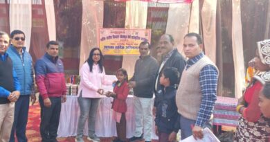 दिव्यांग बच्चों की ब्लॉक स्तरीय खेलकूद एवं सांस्कृतिक प्रतियोगिता आयोजित