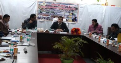 जवाहर नवोदय विद्यालय में बैठक का आयोजन