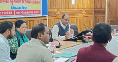 जिलाधिकारी मनीष कुमार ने की गौवंश संरक्षण की समीक्षा सीसीटीवी की नज़र में होंगे बेसहारा पशु छोड़ने वाले, चंपावत जिला प्रशासन का सख्त