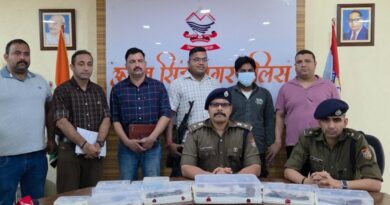 रुद्रपुर में पुलिस मुठभेड़: अवैध असलाह सप्लायर बंटी कोली गिरफ्तार, पैर में लगी गोली