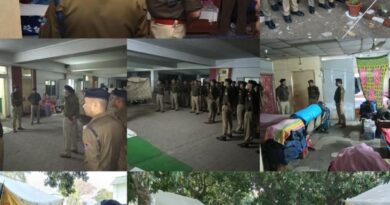 31वीं वाहिनी पीएसी का आकस्मिक निरीक्षण, जवानों को अनुशासन व जनसेवा के दिए निर्देश