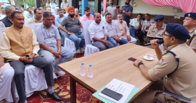 एसएसपी अजय गणपति का किच्छा कोतवाली पर औचक निरीक्षण, जनसंवाद में सुनीं समस्याएं