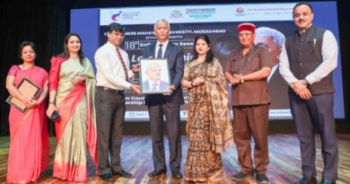 टीएमयू में भारत के पूर्व मुख्य न्यायाधीश जस्टिस यूयू ललित का सार्थक संवाद