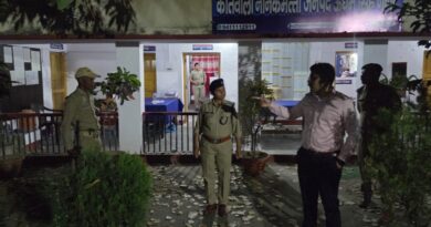 देर रात एसएसपी अजय गणपति का नानकमत्ता कोतवाली में औचक निरीक्षण, सुरक्षा व्यवस्था का लिया जायजा