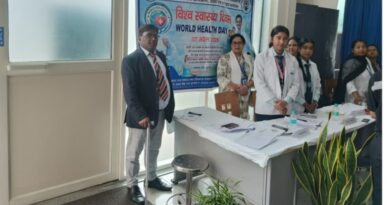 विश्व स्वास्थ्य दिवस पर अशोका लेलैंड पंतनगर में लगा वृहद स्वास्थ्य शिविर, सैकड़ों कर्मचारियों ने उठाया लाभ