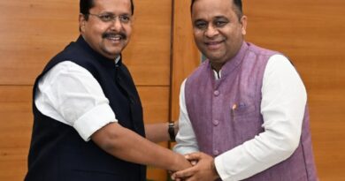 भारत भूषण चुघ ने नितिन नवीन से की शिष्टाचार भेंट, आगामी चुनावों को लेकर हुआ मंथन