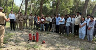अग्नि सुरक्षा जागरूकता प्रशिक्षण कार्यक्रम आयोजित