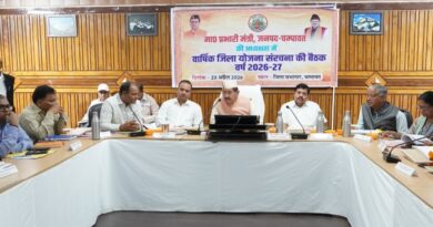 गांव-केंद्रित विकास को रफ्तार: डीएम मनीष कुमार की मौजूदगी में चम्पावत की ₹76.91 करोड़ जिला योजना मंजूर सबहेडिंग: कृषि, रोजगार और आजीविका पर खास फोकस, 12% बढ़ा बजट