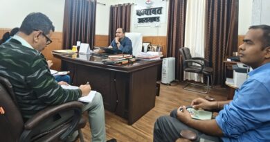 मानसून से पहले एनएच-09 के सभी कार्य पूरे करने के निर्देश, डीएम मनीष कुमार ने की समीक्षा बैठक