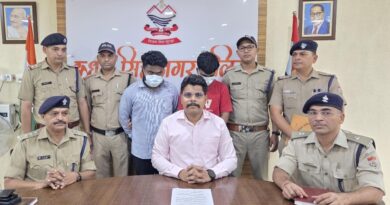 शिक्षित युवाओं ने बनाया बाइक चोरी को धंधा एसएसपी अजय गणपति की सख्ती से 48 घंटे में खुला बड़ा वाहन चोरी गैंग, 7 दोपहिया वाहन बरामद