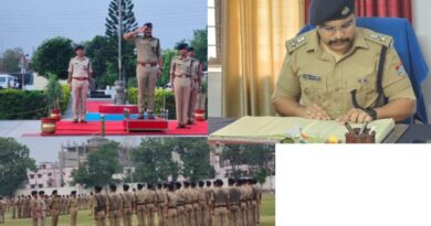 पुलिस लाइन रुद्रपुर में शुक्रवार की भव्य परेड संपन्न, एसएसपी अजय गणपति ने जवानों को दिए अनुशासन, फिटनेस और कर्तव्यनिष्ठा के मंत्र