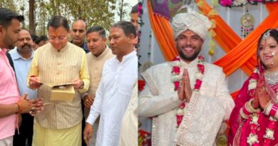 मुख्यमंत्री पुष्कर सिंह धामी ने सराही गौरव पांडेय की पारंपरिक बर्यात  कुमाऊँनी संस्कृति, मातृभाषा और नशा मुक्त विवाह का दिया प्रेरणादायी संदेश