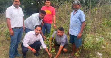 विश्व पर्यावरण दिवस पर शांतिपुरी-किच्छा खनन क्षेत्र में चला वृहद वृक्षारोपण अभियान