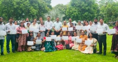 उत्कृष्ट कार्य के लिए 11 बीएलओ और उनकी टीम सम्मानित