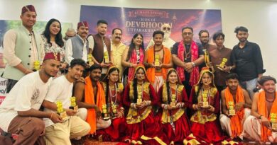 विभिन्न क्षेत्रों में उल्लेखनीय योगदान देने वाली प्रतिभाओं को ‘आईकॉन ऑफ देवभूमि अवॉर्ड 2026’ से नवाजा गया देश-विदेश की हस्तियां एक मंच पर हुईं शामिल