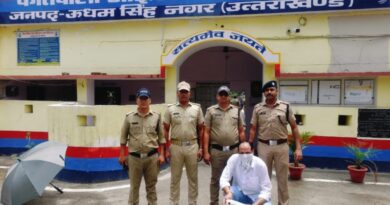 एक लाख के इनामी गैंगस्टर योगेश मलिक उर्फ भदौरिया को ऊधमसिंहनगर पुलिस ने दबोचा