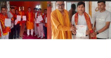 राष्ट्रीय योगी सेना के रुद्रपुर महानगर अध्यक्ष बने किशन गंगवार