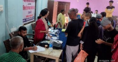 टनकपुर में दिव्यांगजनों व वरिष्ठ नागरिकों के लिए परीक्षण एवं पंजीकरण शिविर आयोजित