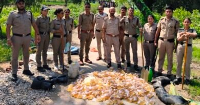 काशीपुर में आबकारी विभाग की बड़ी कार्रवाई, 240 लीटर अवैध कच्ची शराब बरामद