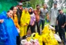 टिफिन टॉप में क्लीन नैनीताल का स्वच्छता अभियान, खराब मौसम में भी निकाला 150 किलो से अधिक कचरा