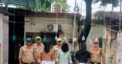 जुलूस में हथियार लहराने वालों पर थाना अध्यक्ष धर्मवीर सोलंकी की सख्ती, छह गिरफ्तार