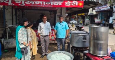रक्षाबंधन से पहले खाद्य सुरक्षा विभाग की छापेमारी, छह नमूने लिए