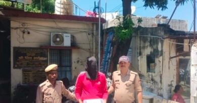 ट्रांजिट कैंप में अवैध तमंचे और कारतूस के साथ युवक गिरफ्तार