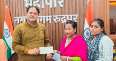 महापौर की पहल पर बेटी के विवाह के लिए मिली 50 हजार की आर्थिक मदद