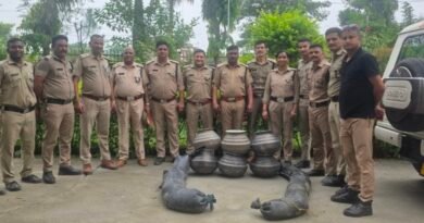 6 हजार किलो लहन नष्ट, 140 लीटर कच्ची शराब बरामद; आबकारी अधिनियम में मुकदमा दर्ज