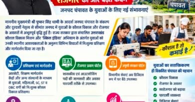 सीएम धामी के विजन से चंपावत में कौशल विकास और रोजगार को मिली गति