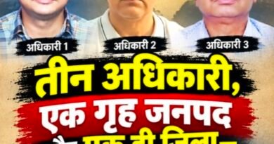 पार्ट-2: तीन अधिकारी, एक गृह जनपद और एक ही जिला—संयोग या व्यवस्था पर सवाल?