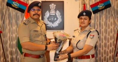 नवनियुक्त एसपी क्राइम/ट्रैफिक अनुषा बडोला ने संभाला पदभार