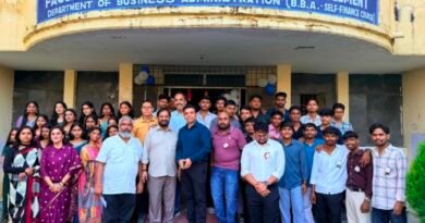 बीबीए विभाग की फ्रेशर पार्टी में आदित्य बने मिस्टर फ्रेशर, लक्ष्मी ने जीता मिस फ्रेशर का खिताब